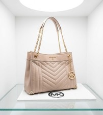 Michael Kors Quilted Chain Womens Shoulder Ba...