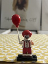 PSYCHO GLOBO PAYASO LEGO MINIFIGURA horror asesino payasos del espacio exterior ICP