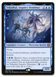 Tekuthal, Inquiry Dominus - Phyrexia: All Will Be One #071/271 Mythic Rare