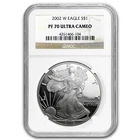 2002-W Proof American Silver Eagle PF-70 NGC