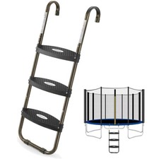 Universal Fit 3-Step Trampoline Ladder - Safe Access for Kids, Easy to Assemble