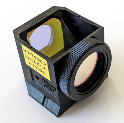 Nikon Ti Microscope Fluorescence Filter Cube 96313 Y-2E/C C83616 Texas Red
