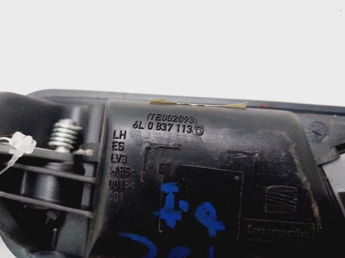 6L0837113D Poignée Intérieure Avant Gauche pour SEAT IBIZA (6L1) Stella 9147830 - Picture 4 of 10