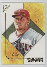 2021 Topps Gallery Modern Artists Mike Trout #MA-16 7cz