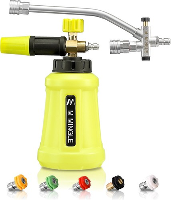 #ad Foam Cannon for Pressure Washer with Dual Connector Accessory Power Washer Soap $34.04