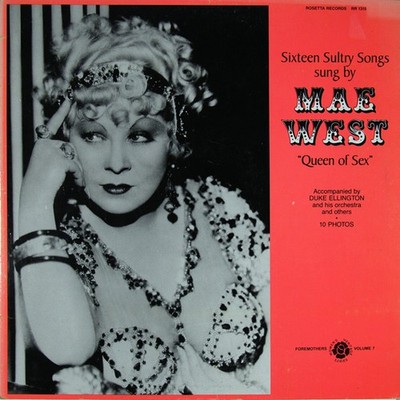Mae West - Sixteen Sultry Songs Sung By Mae West ''Queen Of Sex'' (LP) (Near Mint 
