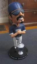 CBS Sports Fantasy 2009 League Champion Bobblehead - with Letter - HTF