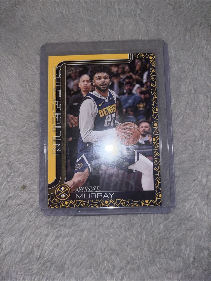 Topp Jamal Murray Denver Nuggets #103 Team Color Border SP 2025 Foto 2 de 3