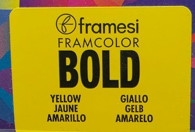 Framesi Bold  Gelb Giallo Direktziehende Haartönung Tonalizzante diretto 60ml