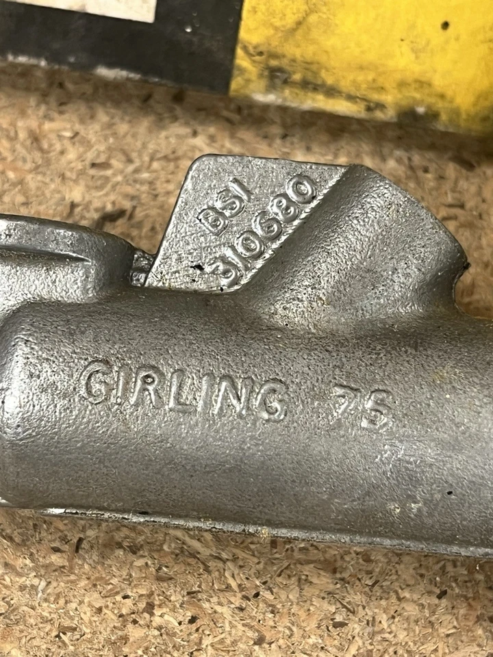 Cilindro mestre de embreagem Girling genuíno Jaguar XKE EType 68-74 C27186 para reconstrução - Imagem 2 de 4