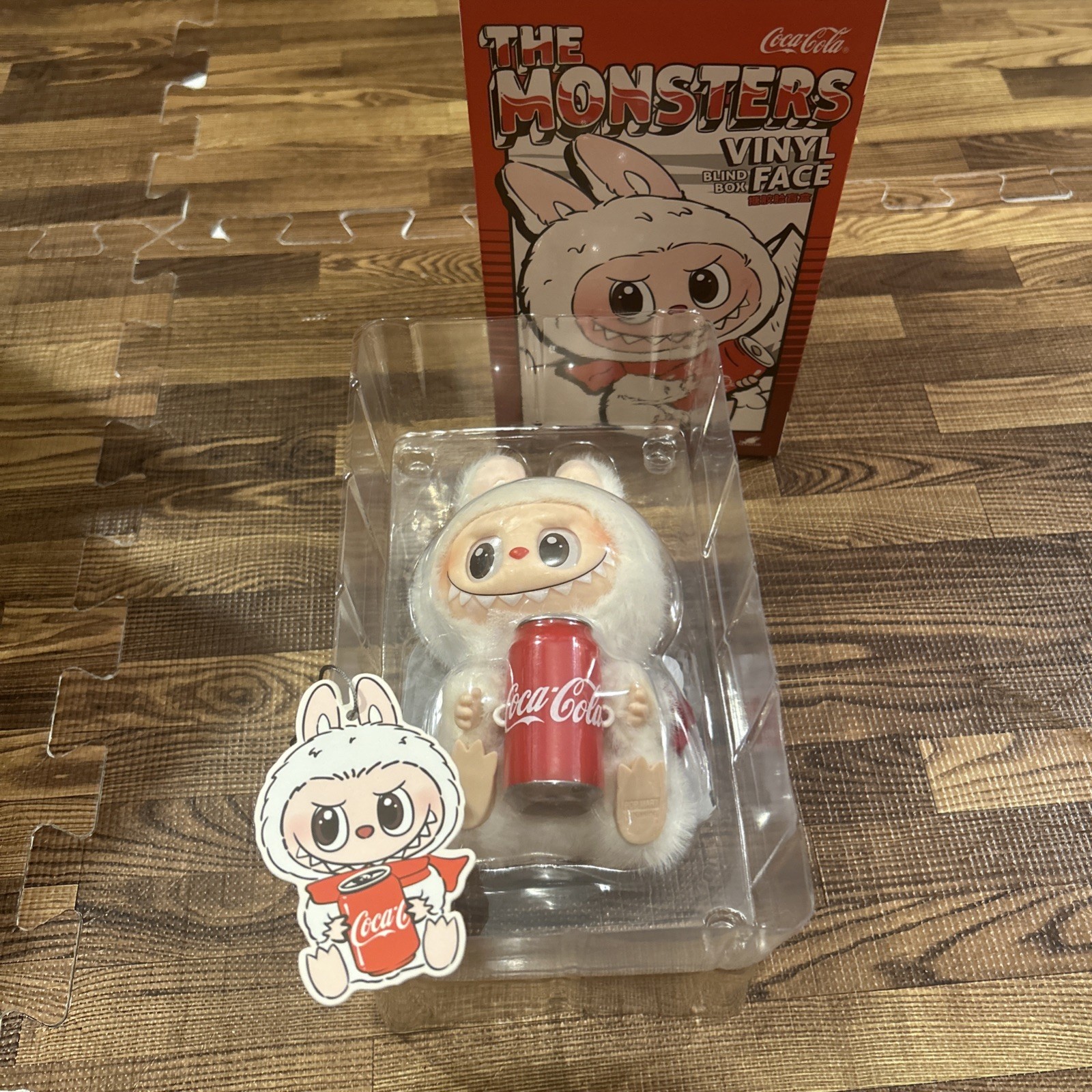 POP MART Labubu Coca-Cola Happy Factor Open Box Collectible