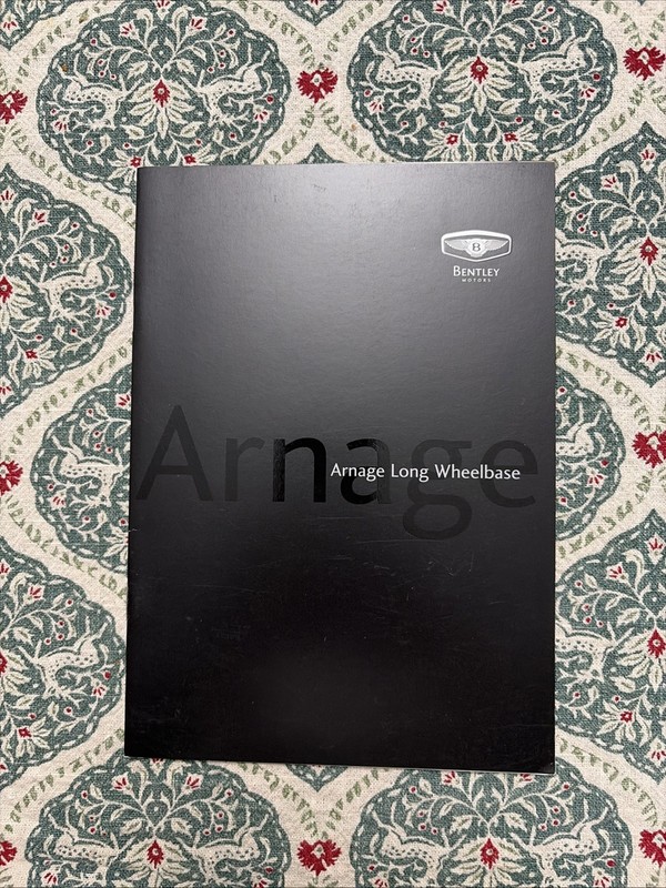Bentley Arnage 2002 Car Catalog