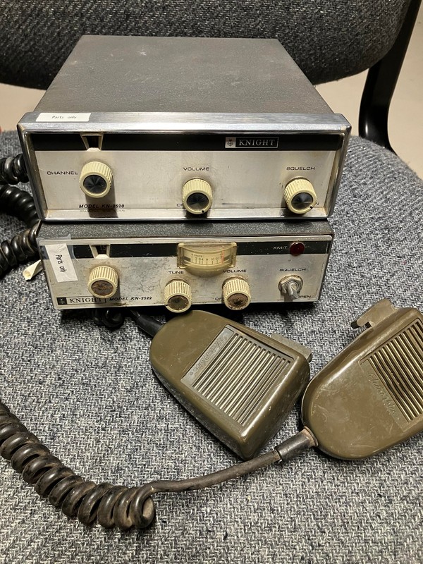Knight KN-2520/2522 CB radio collector RARE