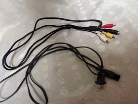 Sega Saturn Console HST-0004 with Box + Controller + Cables + Power Memory Works