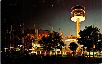 Queens, NY New York State Exhibit/Exterior/Night View/Tent Suspension Roof -A110