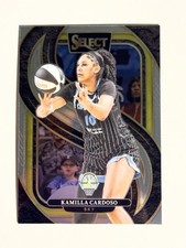 Panini Select WNBA Concourse Kamilla Cardoso #33 Chicago Sky Basketball 2024