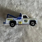 Hot Wheels Ramblin’ Wrecker 1974 Larry’s 24hr Towing White  Vintage HK