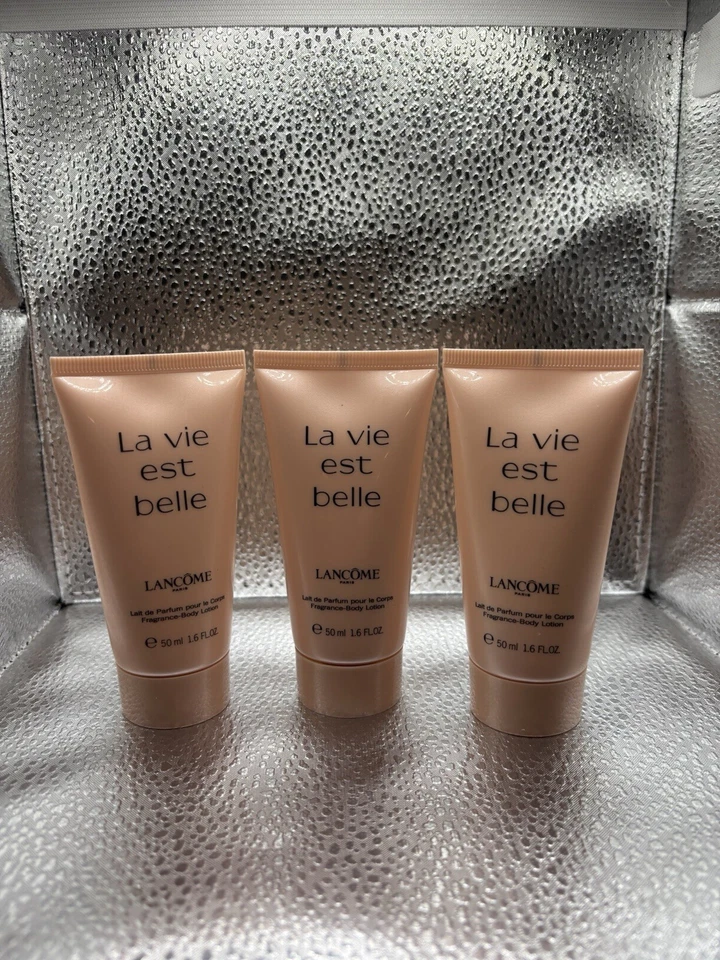 LANCOME La Vie Est Belle Body Lotion 50ml X 3