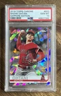 2019 Topps Chrome Sapphire #600 Shohei Ohtani Rookie Gold Cup PSA 10