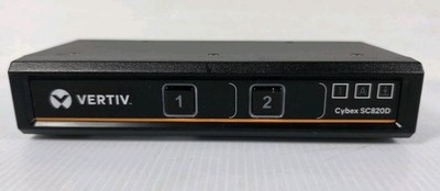 Vertiv Cybex SC 2-Port Displayport Secure KVM Switch SC820D