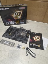 GIGABYTE GA-Z270P-D3 ATX LGA 1151 DDR4 6th/7th Gen Motherboard + Intel CPU G3900