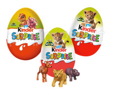 24x Kinder Surprise Eggs 20g   Chocolate Treats with Toys   Kids Gift Set
