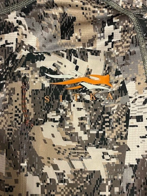 Mens SITKA Core Midweight Zip T - Polygiene 1/4 Zip - Large - Image 3 of 4