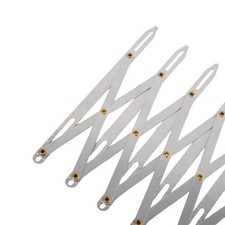 Metal Sewing Gauge for Precise Button Placement in Curtains and Garments