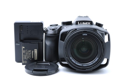 Near Mint Panasonic LUMIX DMC-FZH1 Digital Camera w/ Lens Hood Battery Charger - Picture 2 of 24