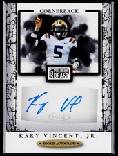2021 SAGE Premier Draft #A86 Kary Vincent, Jr. Autographs Black