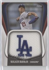 2020 Topps Jumbo Jersey Sleeve Patch Walker Buehler #JJSP-WB Jumbo Patch 5e0