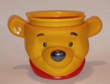 Vtg 3D Winnie the Pooh Bear "The First Years" Mug Cup Disney Plastic Vinyl  -g