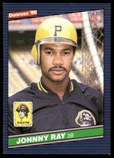 Johnny Ray 1986 Donruss #186 Pirates MLB READ FREE SHIPPING AutographDen