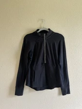 90 DEGREE Reflex Womens Medium Half Zip Pullover Thumbhole Yoga Athletic Jacket