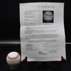 Ted Williams Signed Rawlings OAL Baseball Red Sox Autograph JSA LOA ZJ22903