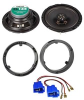 Acv 16,5Cm 100Watt 2-Wege Lautsprecher FüR Mitsubishi Lancer Ab 07 FronttüR Auto