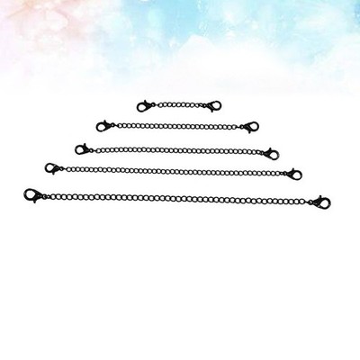 5 Pcs Schmuck Verlängerung Ketten Halsketten Verlängerungskette Für