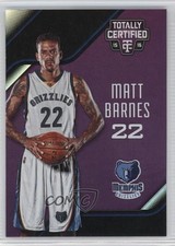 2015-16 Panini Totally Certified Mirror Purple 13/50 Matt Barnes #63 0q1p