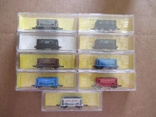 Lot of 9 - Atlas N Scale 70 Ton Ore Cars