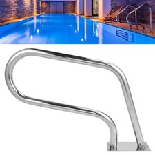 Image of Thickened Swimming Pool Handrail 304 Stainless Steel Pool Stair Rail For Pr BAJ