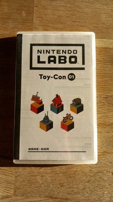 Nintendo Labo Toy-Con 1 Nur Softwarekarte ohne Karton