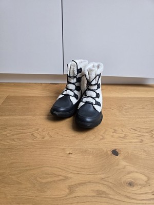 Winterstiefel Sorel Fellimitat Leder Stiefelette Größe 42 wie neu