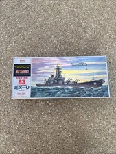 ARII 1/600 USS BB 63 Missouri Battleship Plastic Model Kit Made in Japan
