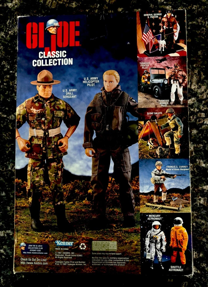 GI Joe Colección Clásica GI JANE EE. UU. Ejército Helicóptero Piloto Aficano Americano Nuevo en Caja Foto 4 de 4