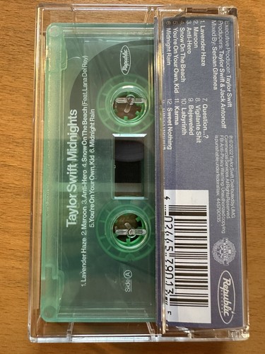 Taylor Swift Midnights TAPE / Kassette ORIGINAL - Bild 2 von 2