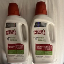 2 Pack Nature's Miracle Enzymatic Formula Stain  Odor Remover 946ml