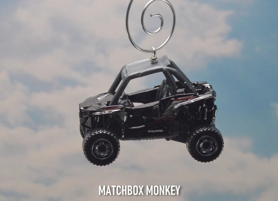 Polaris RZR 1000 ATV 4x4 Custom Christmas Ornament 1/64 Gator Honda Suzuki Rhino - Image 2 of 4
