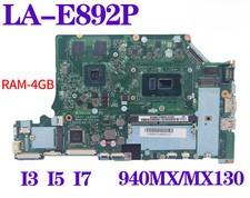 For ACER Aspire A515-51G A315-51G A615-51G Laptop Motherboard i3 i5 i7 RAM-4GB