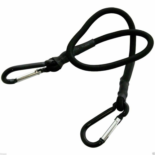 New Bungee Cords Stretch Rope With Heavy Duty Carabiner Clips Elastic