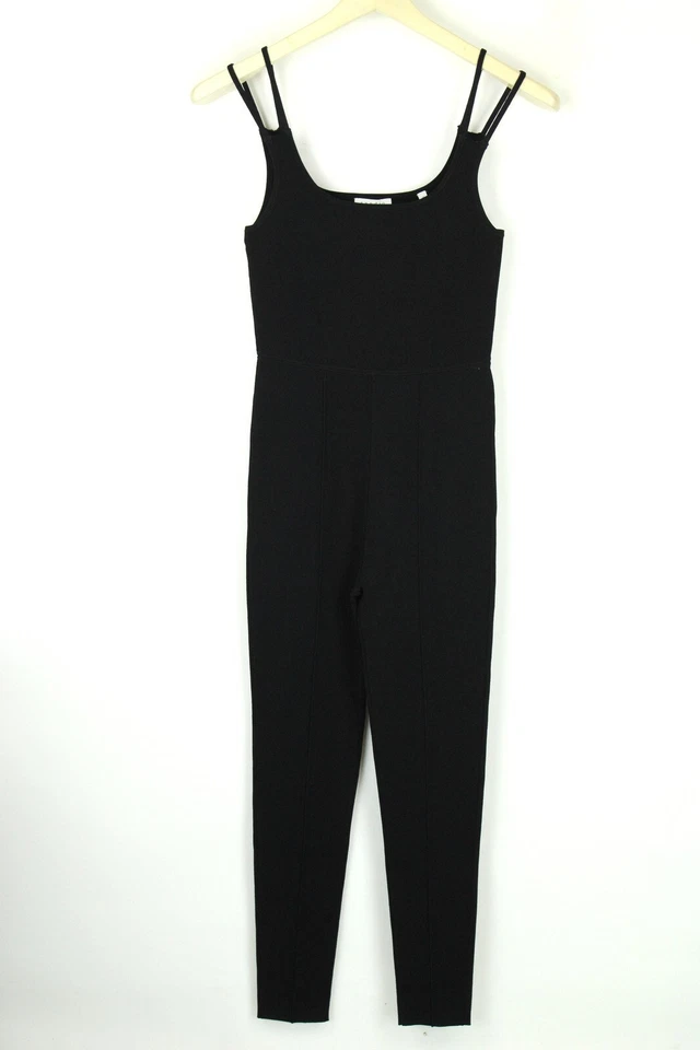 Sandro Overall Damen (Eu) 38 Gestrickt Skinny Fit Schwarz - Bild 2 von 4